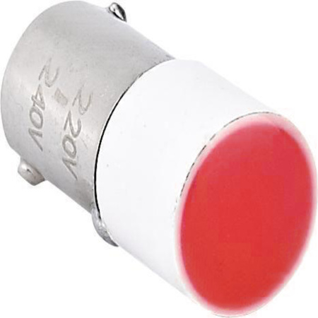 CHINT Лампа BA9s для NP2, красная, AC/DC24В (LED) (R)