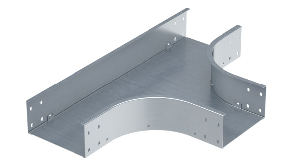 DKC Ответвитель Т-образный 80х150, 2,0 мм, цинк-ламель, в комплекте с крепежными элементами и соединительными пластинами, необходимымидля монтажа