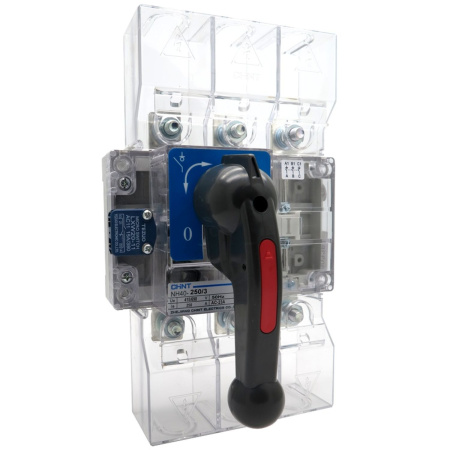 CHINT Выключатель-разъединитель NH40-63/3 ,3P ,63А, стандартная рукоятка управления