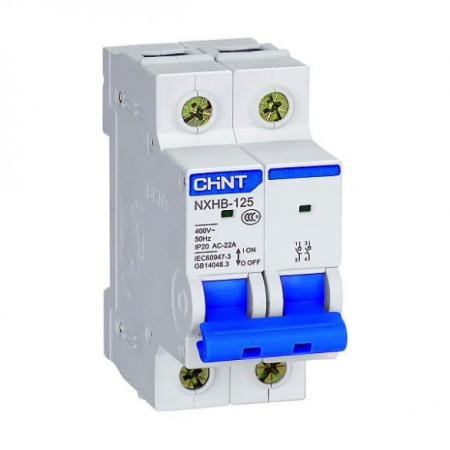CHINT Выключатель нагрузки NXHB-125 2P 63A (R)