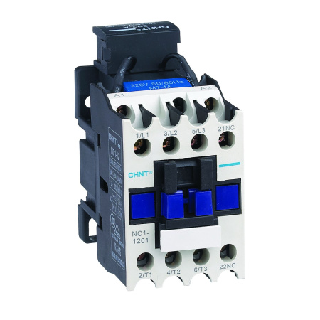 CHINT Контактор NC1-1201 12А 24В/АС3 1НЗ 50Гц (R)