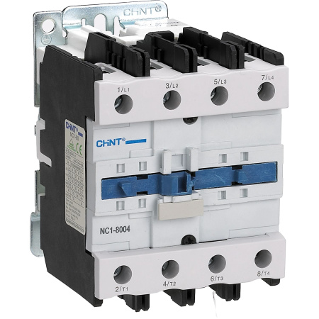 CHINT Контактор NC1-8004Z 80А 4P DC220В (R)