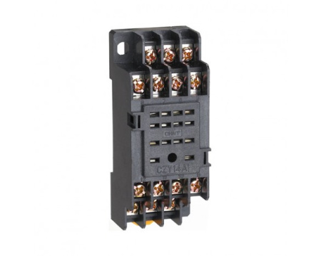 CHINT Розетка CZT08B-01 для NJDC-17(D)/2Z 2 конт. 10А