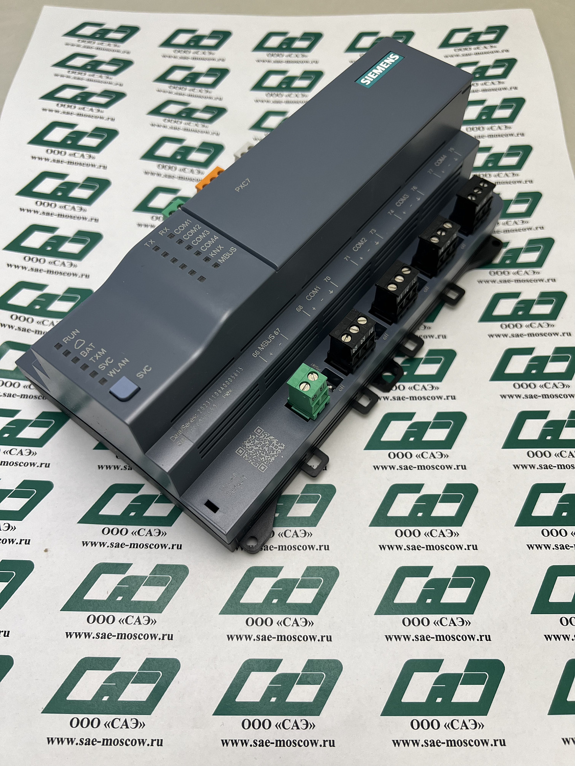 PXC7.E400M: Станция автоматизации, BACnet/IP, BACnet/SC, 200 т/д (S55375-C110), Siemens